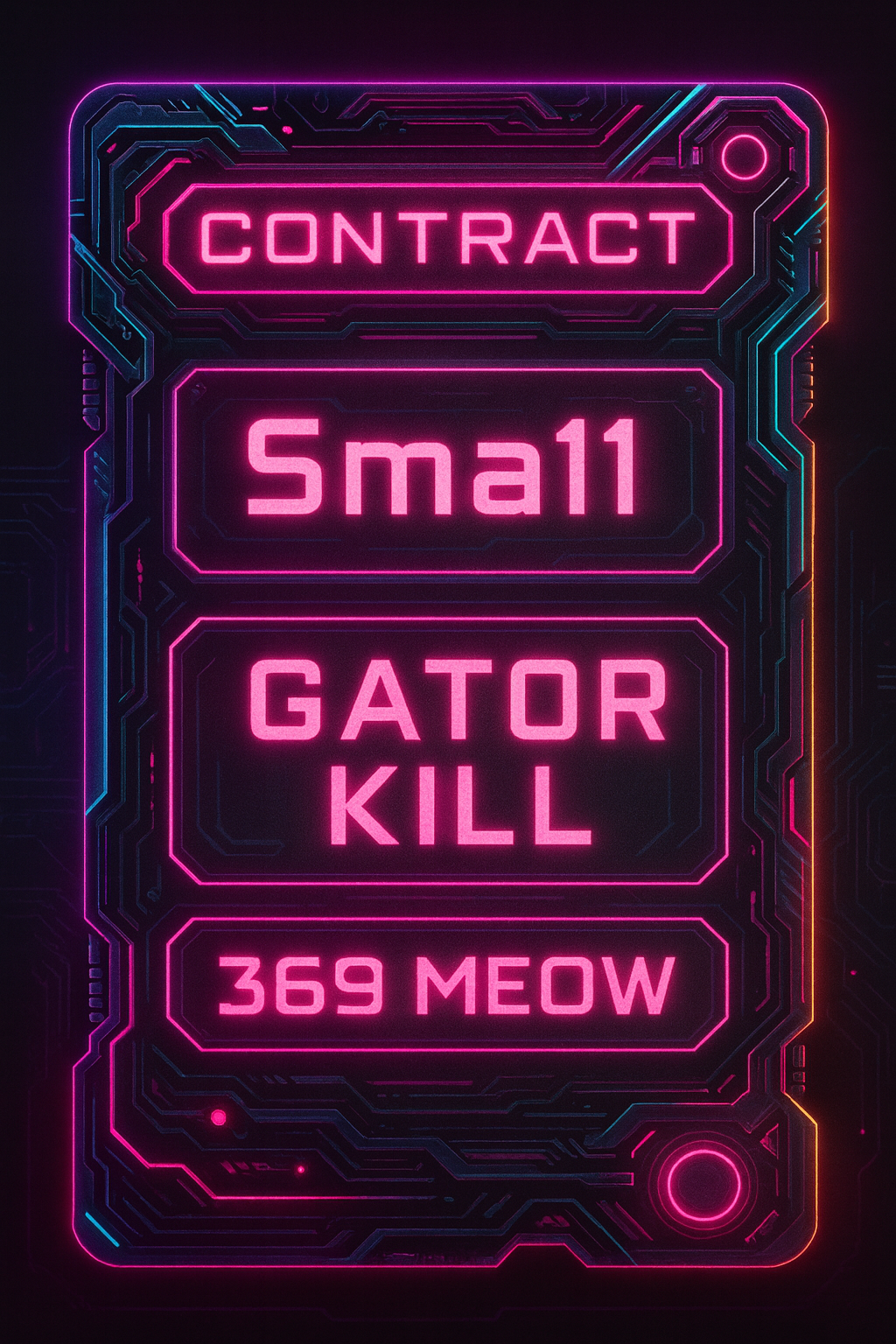 Contract card for Sma11